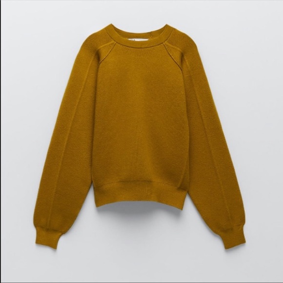 ⚡️LAST ONE⚡️ Zara Seam Detail Knit Sweater - Picture 2 of 7